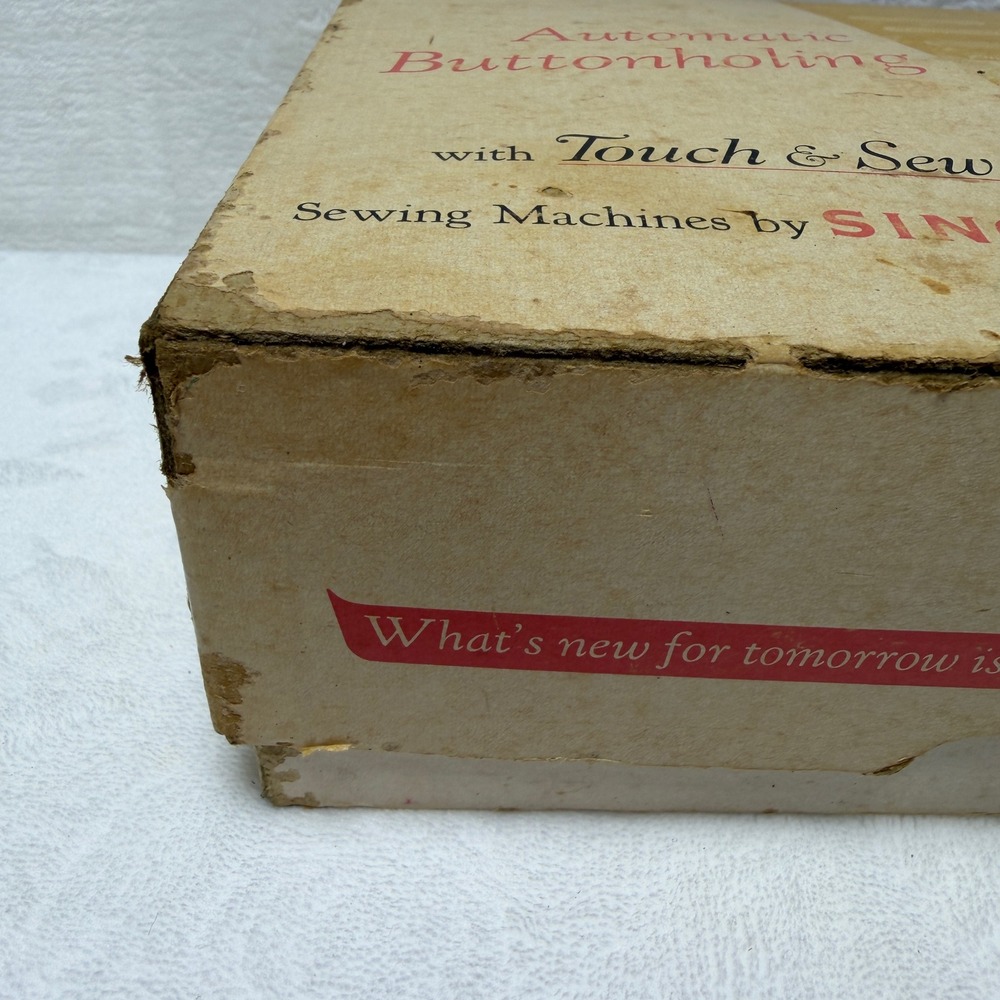 Vintage Singer Fashion Discs Set Touch & Sew Models 620 625 628 Buttonholing - Picture 8 of 8